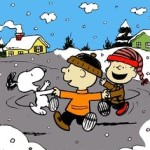 snow day charlie brown
